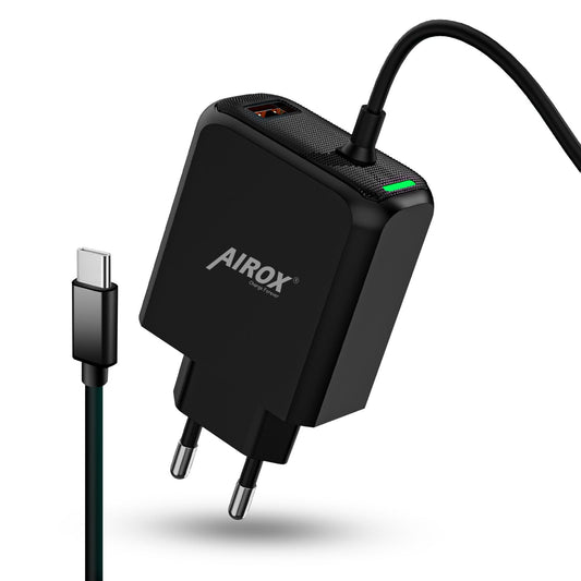 CH37 25W Fast Charger with V8 or Type-C Cable